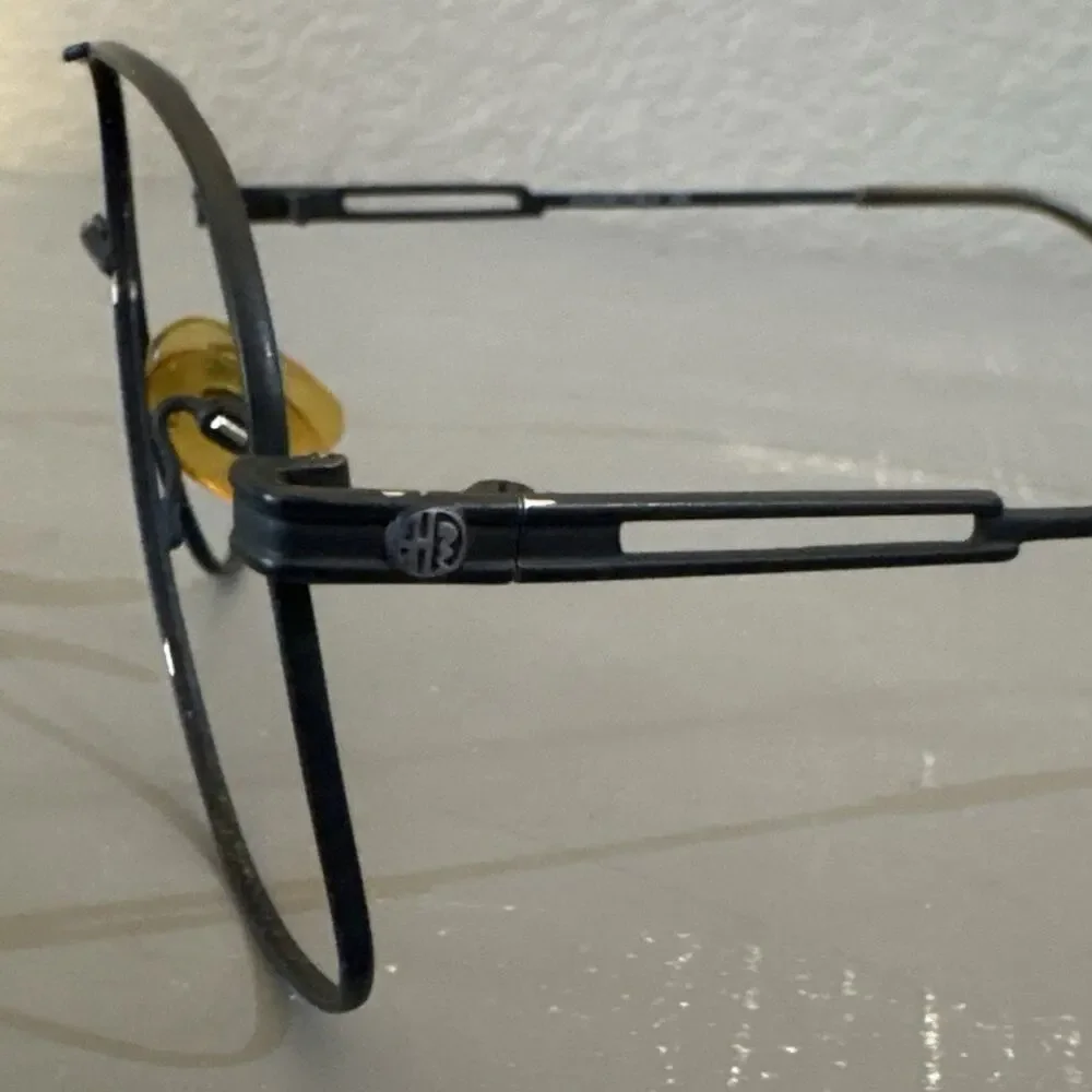 Vintage Alfa Romeo Eyeglass Frames 55-5502 Made Italy Aviator Metal Optical 145